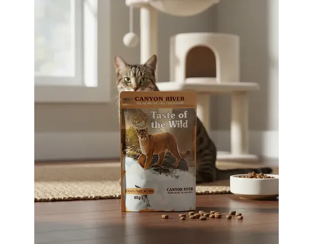 Alimento Húmedo Taste Of The Wild Para Gatos Sabor Trucha 85g