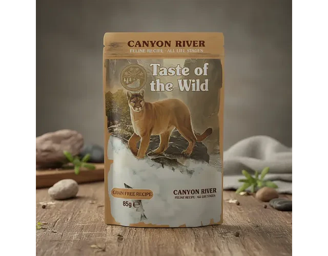 Alimento Húmedo Taste Of The Wild Para Gatos Sabor Trucha 85g