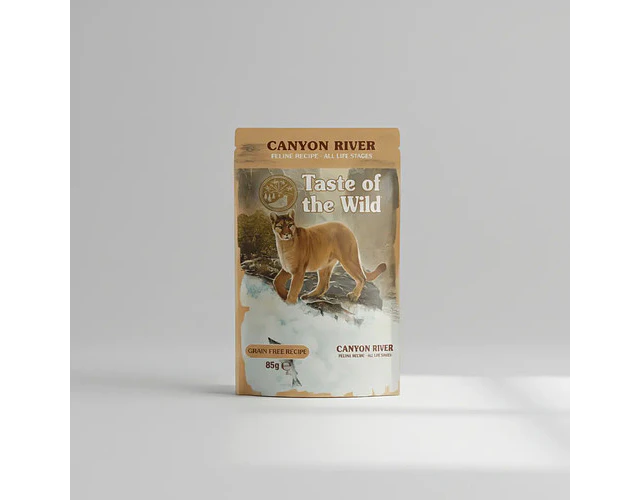 Alimento Húmedo Taste Of The Wild Para Gatos Sabor Trucha 85g