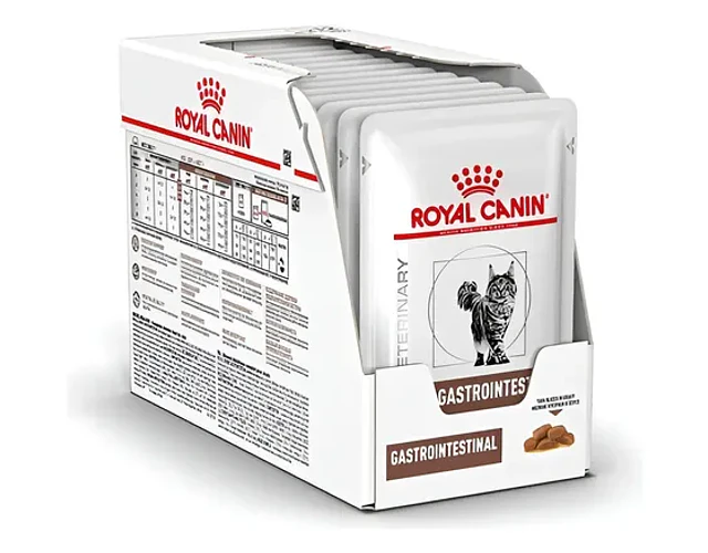 Alimento Húmedo Royal Canin Gastrointestinal 85gx12u Gatos