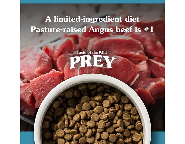 Taste Of The Wild Prey Angus Para Perros 11.34kgs