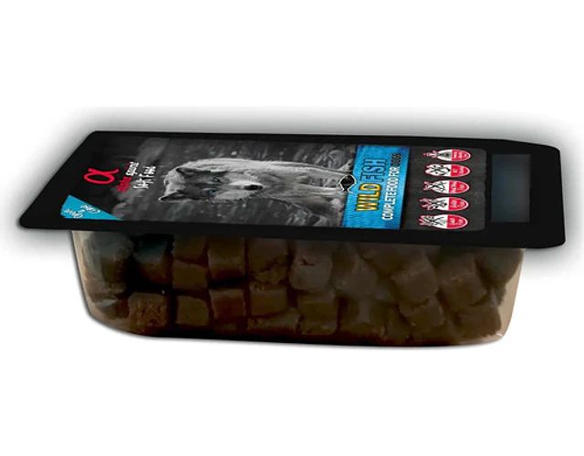 Alimento Semihúmedo Alpha Spirit Para Perro Con Pescado Salvaje De 9 Kg