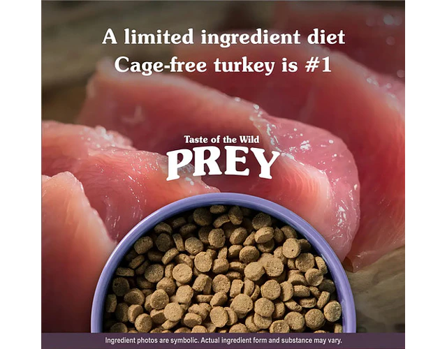 Taste Of The Wild Prey Turkey Gato 2.7 Kg