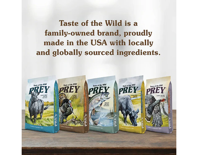 Taste Of The Wild Prey Turkey Gato 2.7 Kg