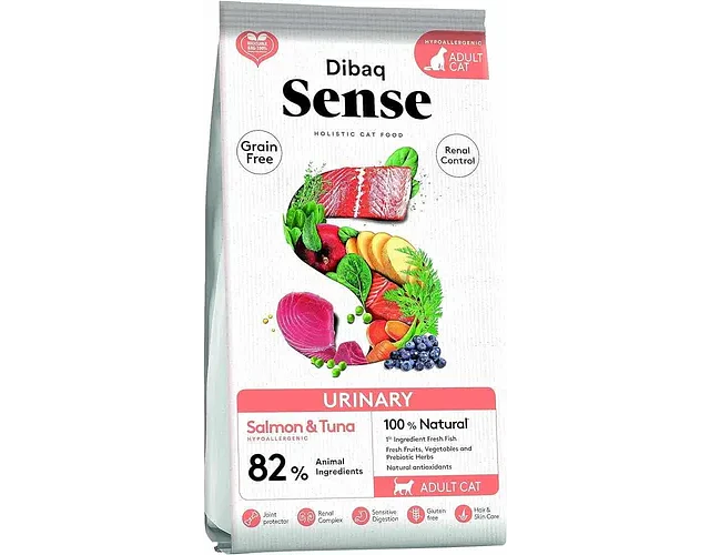 Dibaq Sense Grain Free Gato Urinary Salmón Y Atún 6kg