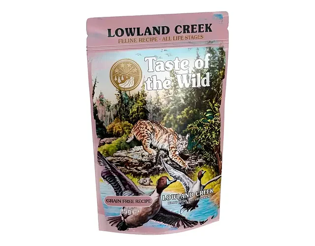Taste Of The Wild Lowland Creek Alimento Húmedo Gato 85g Salud Oral