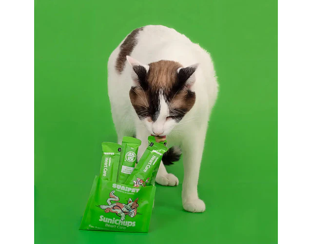 Snack Para Gatos Sunichups Heart Care (atun Y Taurina)