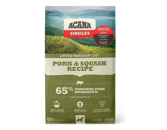 Acana Singles Pork And Squash 2kgs Para Perros