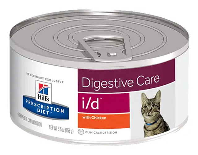 Hills Feline I/d Digestive Care Para Gatos 156g