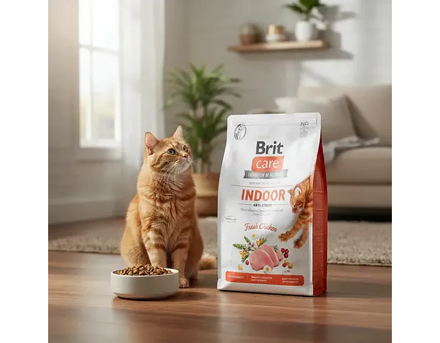 Brit Care Cat Grain-free Indoor Anti-stress 2 Kg