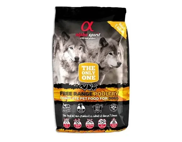 Alpha Spirit Free Range Poultry 12kgs Para Perros