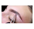 Pinza Recta Para Cejas Trim Acero Inoxidable Punta Plana 9cm Liso