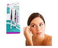 Pack De 2 Pinzas Trim Para Cejas Punta Oblicua Y Recta Plateado Liso