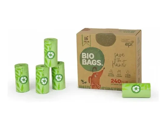 240 Bolsas Biodegradable En Rollos Ecologicas Fecas Perros