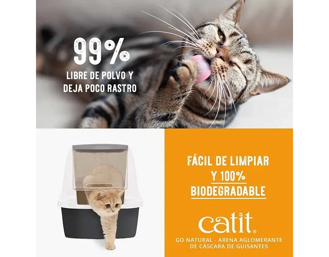 Arena Sanitaria Catiit Go Natural  Lavanda De 5,6 Kg