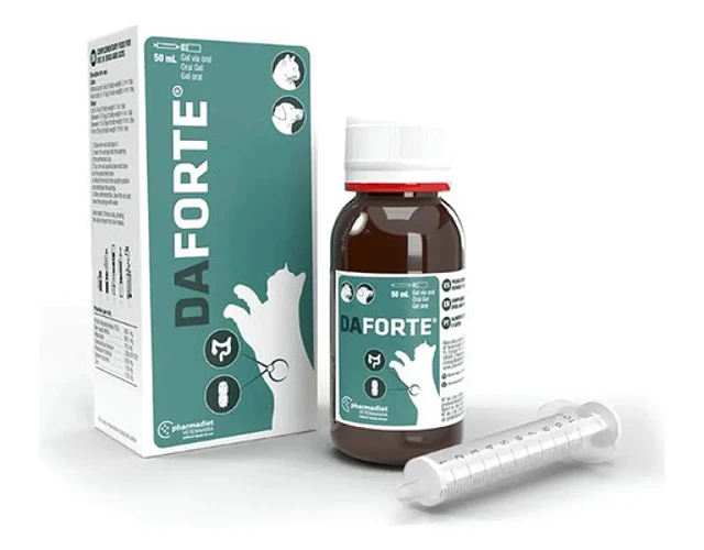 Daforte Suplemento Prebiótico Perro Gato 50ml Digestión Saludable