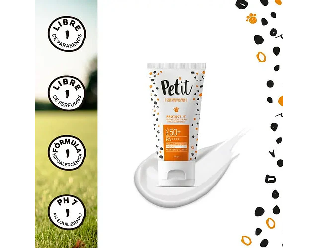Pet'it Protector Bloqueador Solar Para Mascotas 30g Fps 50+