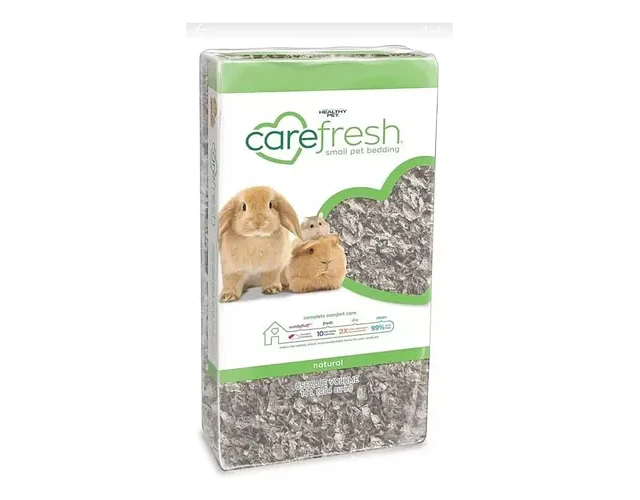 Sustrato Carefresh Natural 14lt Conejo Hamster. Color Gris Oscuro