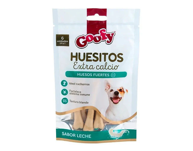 Goofy Huesitos Extra Calcio 40gr