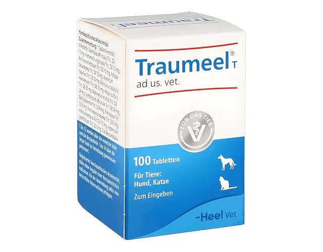 Traumeel 100 Tabletas - Perros Y Gatos