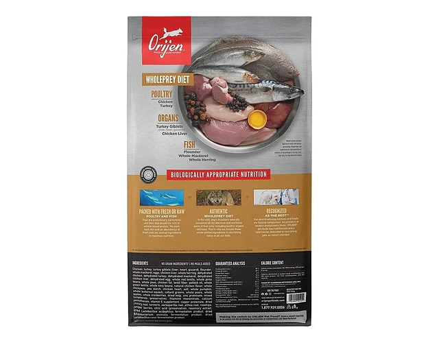 Orijen Cachorro Todos Los Tamaños Sabor Mix De 11.4 Kg