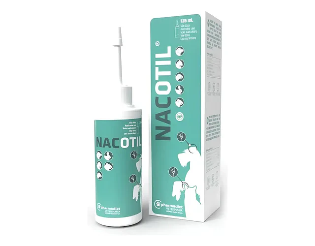 Nacotil 125 Ml Limpiador Otico Para Perros Y Gatos