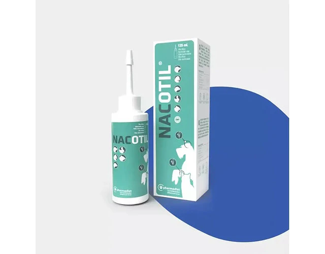 Nacotil 125 Ml Limpiador Otico Para Perros Y Gatos
