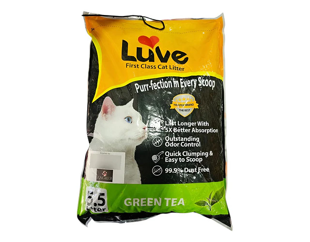 Arena Para Gatos Luve Olor Green Tea 4kgs