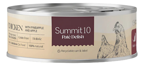 Summit Paté Delish Eith Chicken For Cat 85g