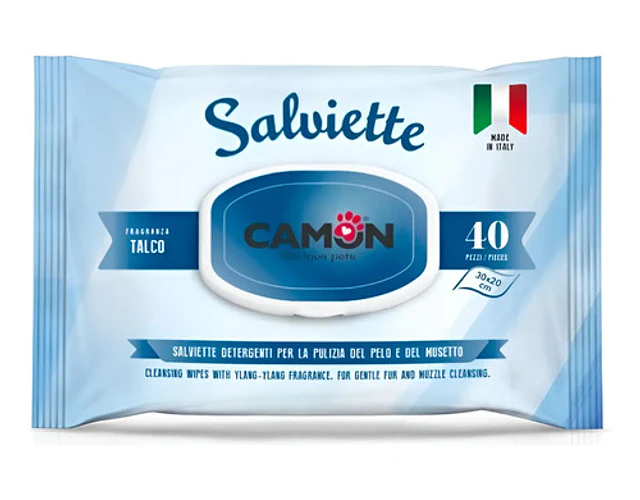 Toallas Camon Salviette Fragancia Talco 40 Toallitas