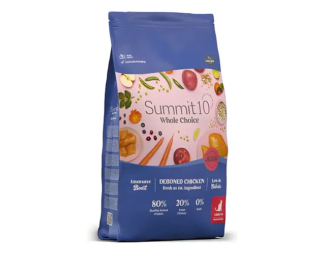 Alimento Seca Gato Adulto Summit10 Light Pollo 2kg