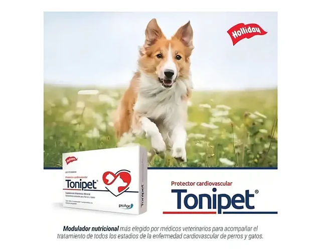 Tonipet Holliday Vitaminas Taurina Perros Gatos Tamaños 21 Comprimidos