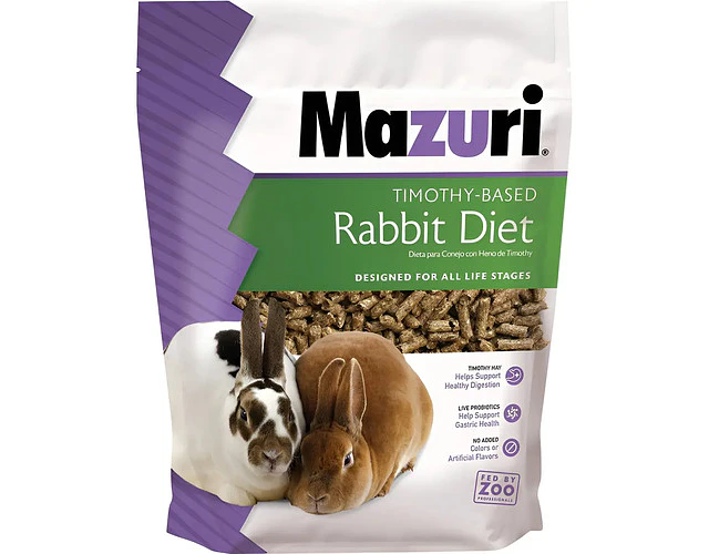 Alimento Mazuri Timothy Conejo 2,5 Kg