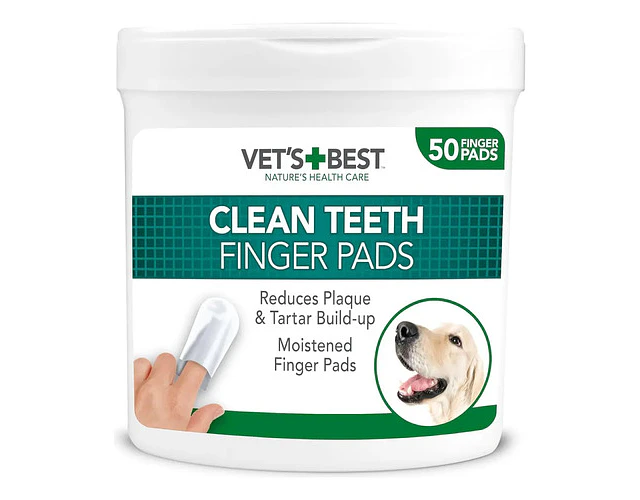 Toallitas Dedal Para Limpieza Dental Para Mascotas 50 Unid Sabor Neutro