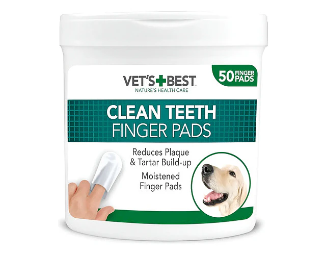 Toallitas Dedal Para Limpieza Dental Para Mascotas 50 Unid Sabor Neutro