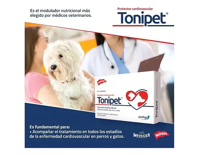 Tonipet Holliday Vitaminas Taurina Perros Gatos Tamaños 21 Comprimidos