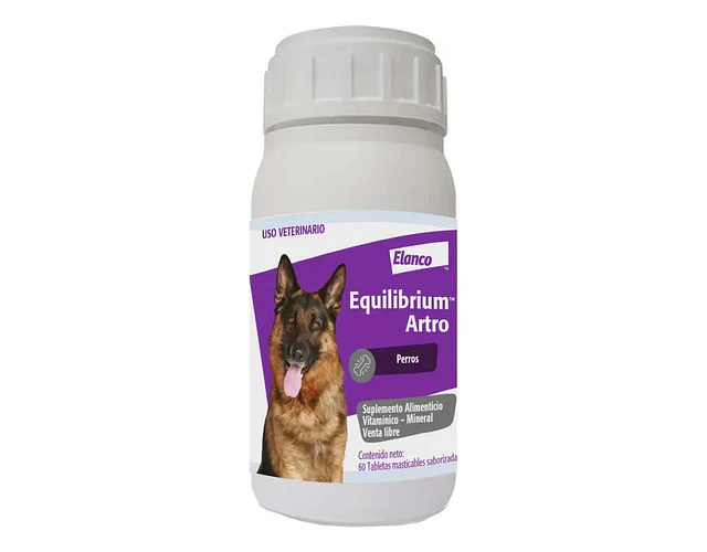 Equilibrium Artro Suplemento Perro 60 Tabletas Mh
