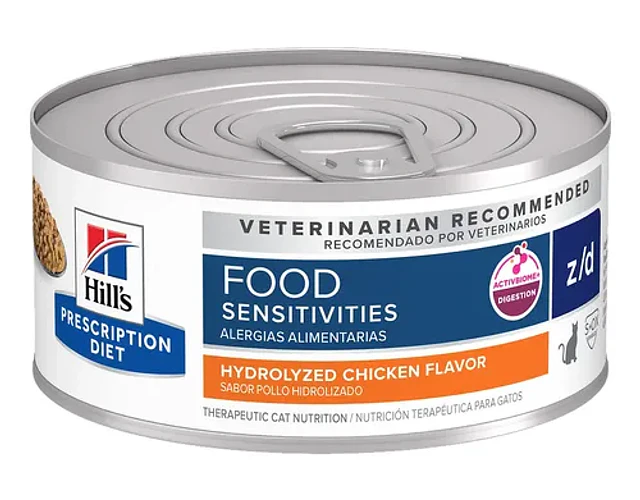 Hills Sensitivities Z/d Para Gatos 156g