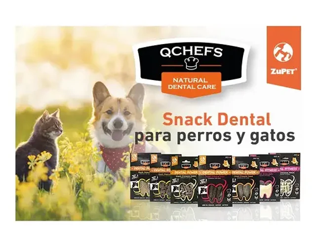 Snack Qchefs Dental Granulado Perro 90gr.