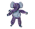 Juguete Chillón Kong Floppy Knots Talla S / M - Perros Diseño Elefante Floppy Knots