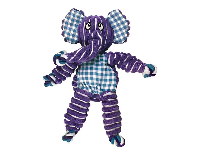 Juguete Chillón Kong Floppy Knots Talla S / M - Perros Diseño Elefante Floppy Knots