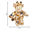 Peluche Kong Resistente Con Sonido Perros Chicos Y Medianos Color Beige