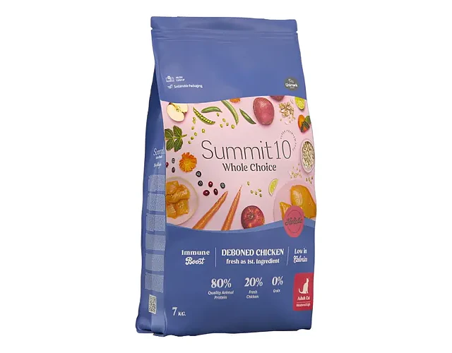 Alimento Seca Gato Adulto Summit10 Light Pollo 2kg