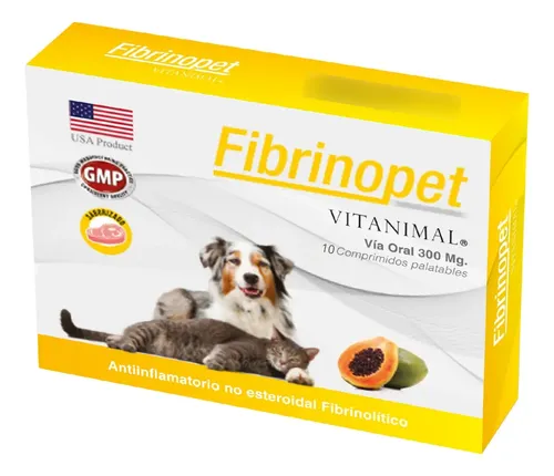 Fibrinopet 10 Comprimidos