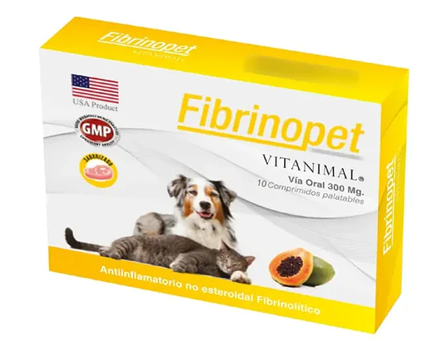 Fibrinopet 10 Comprimidos