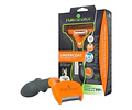 Furminator Deslanador Peine Perros Medianos Pelo Largo Naranja