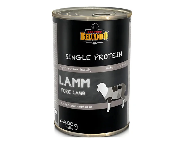 Alimento Húmedo Para Perros Belcando Lata Cordero 400gr Pt