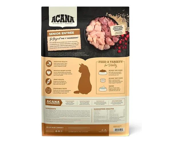 Acana Senior Entree Cat 4.5 Kg