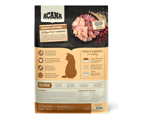 Acana Senior Entree Cat 4.5 Kg
