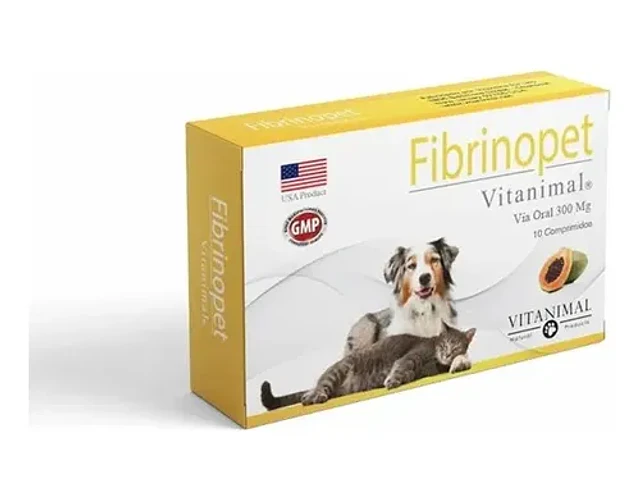 Fibrinopet Suplemento Nutricional Perro Gato 10 Comprimidos